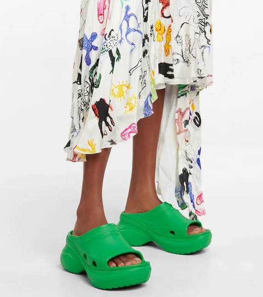 Balenciaga Pool Crocs™ Slide Sandal