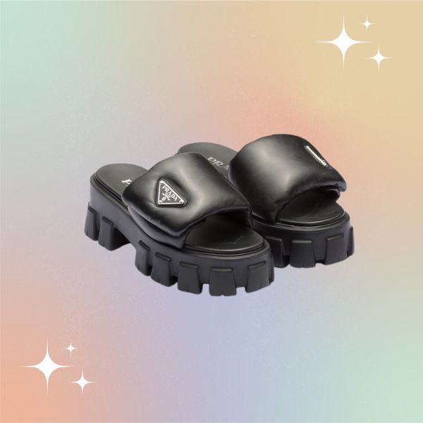 Soft Padded Nappa Leather Sandals