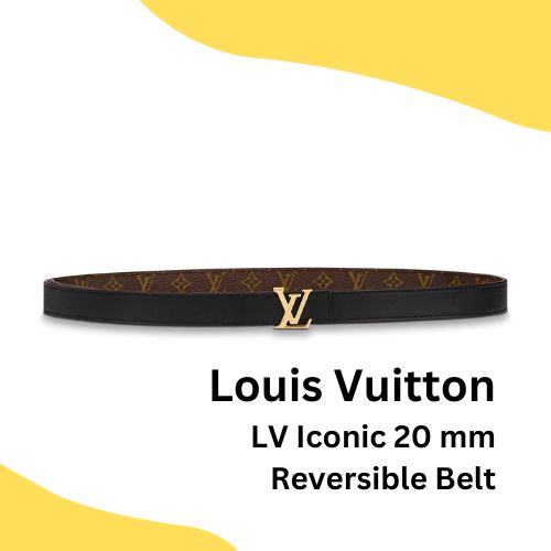Louis Vuitton LV Iconic 20 mm Reversible Belt
