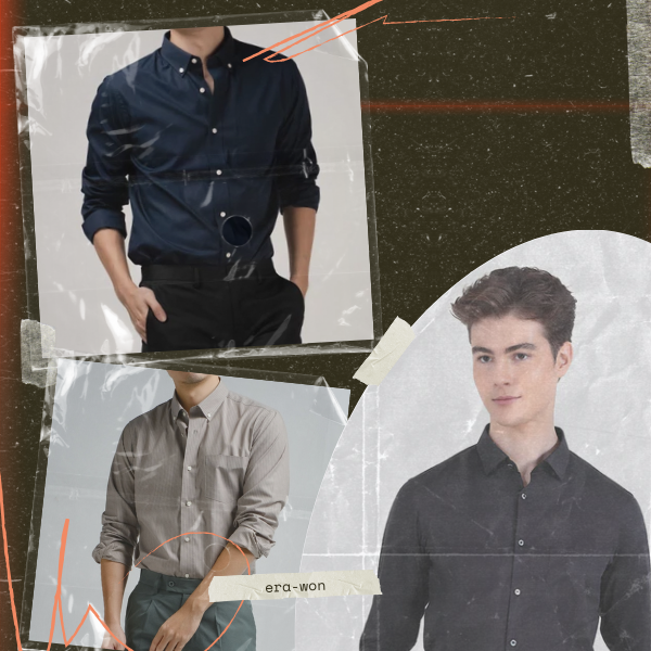 เสื้อเชิ้ตผู้ชาย ทรงปกติ Ultrafine Dresshirt