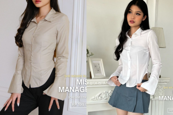 เสื้อผ้าใส่ไปทำงาน เสื้อเชิ้ต Miss Manager
