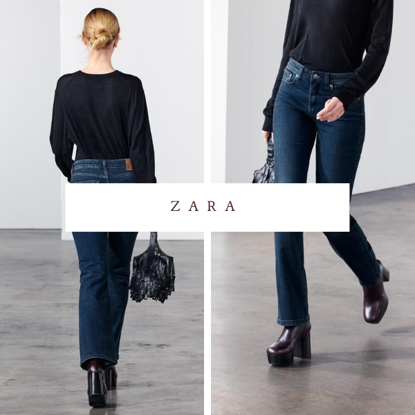 Zara ZW Collection Bootcut Full Length 